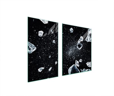 TMK ArtDeko - Snijplank - 100x52 cm - Glas - Beschermende Plaat - Veelzijdig Gebruik