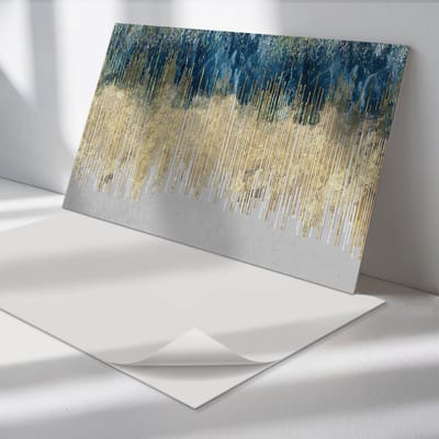 Wallfluent Vinyl Wandpaneel - Abstract patroon met lijnen Zelfklevend Wandpaneel - 100 cm x 50 cm - Beige PVC wandpaneel - Set van 1 - Rechthoekig Wandbekleding Vinyl - Texturen Wandpaneel - PVC Muurpaneel - Wandpaneel Keuken en Badkamer