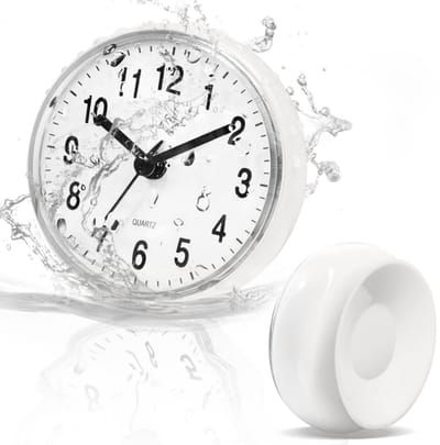 Mini Douche klok - Badkamer Klok Waterdicht - Douche klok - Badkamer klok - Keukenklokje - LOUZIR