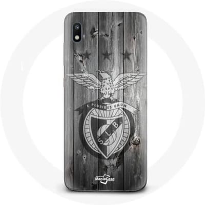 Coque - SLB Benfica - Samsung Galaxy A10 - Souple - Gris - Synthétique gris
