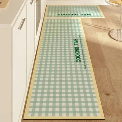 Keukentapijt Waterabsorberend Antislip Vloermat Diatomeeënaarde Olieabsorptie Voetmatten Minimalistische Streep Huisdecoratie Kleed 50x160cm