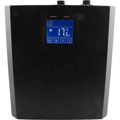 Refroidisseur d'eau 1 3CV Puissance 79gal Faible bruit Système de refroidissement d'aquarium avec pompe Buse et tuyau d'eau Prise UE 220V