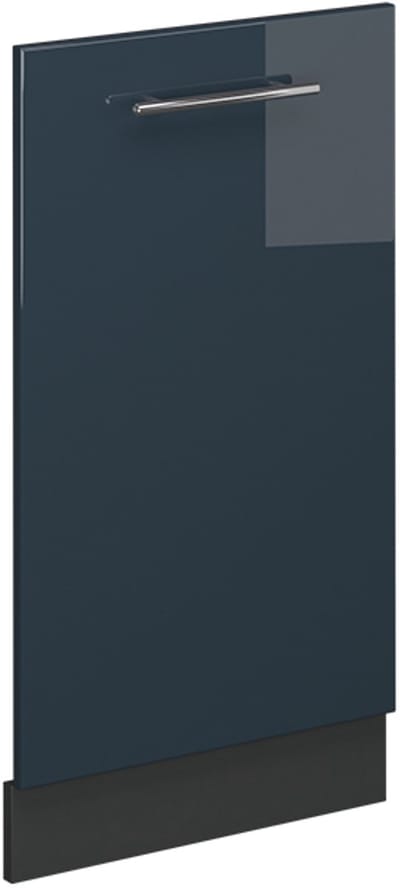 Vicco Fame-Line Vaatwasserfrontpaneel – 45 cm zonder werkblad Donkerblauw hoogglans