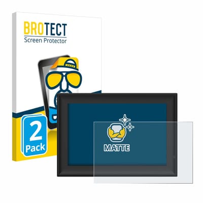 BROTECT - Screenprotector voor Yenock Digitaler Bilderrahmen 10.1 Zoll - Folie Beschermfolie matte 2 Stuks