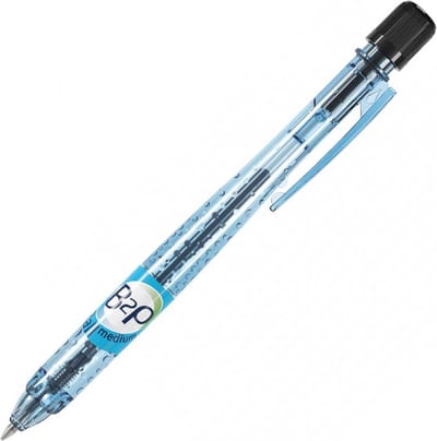 Pilot B2P Ball Begreen - Zwarte balpen met 1.0mm medium punt
