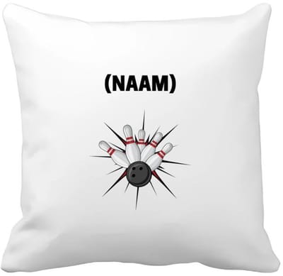 Akyol - bowlen met eigen naam Kussen hoes - Bowlen - bowler - sport - 40 bij 40 cm