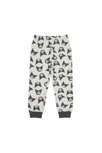 Kuromi Pyjama voor Meisjes – Zwarte Slaapkleding – Officieel Sanrio Product