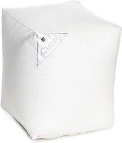 Poef zitzak Cube's White Sit On It ....and Joy !!