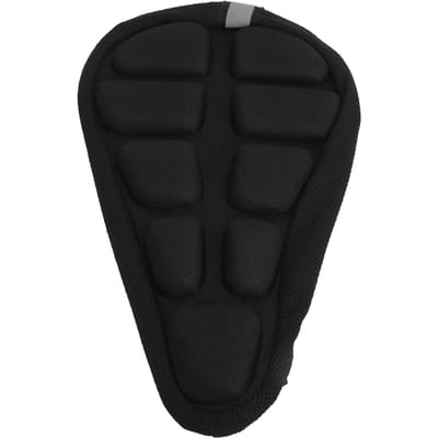 Fietstoelhoes EVA Schokabsorberend Comfortabel Antislip Gevoerd Fietstoelkussenhoes met black