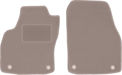 Beige voormatten voor: Opel Astra H sedan, hatchback, stationwagen, TwinTop, cabrio, coupé (2003-2010)