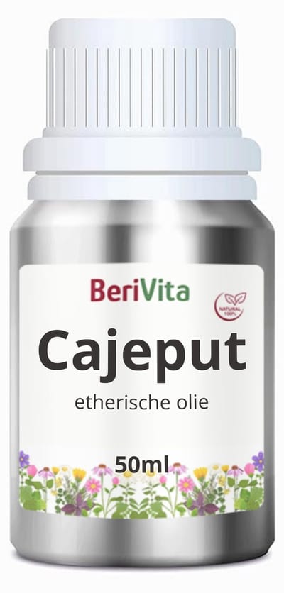 Cajeput Olie 50ml - Pure Etherische Cajeputolie, Kajapoet Olie - Essentiële Kajeputolie