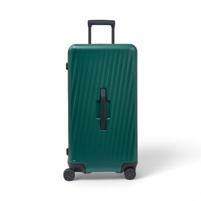 Reiskoffer - Trunk No.1 - Groen - 95L – Lichtgewicht & Sterk – Polycarbonaat – 39x40x80 cm