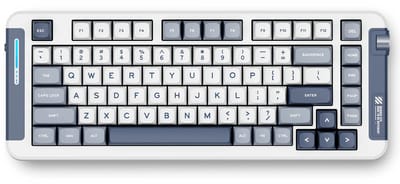 MCHOSE X75 - Draadloos Mechanisch Gaming - Toetsenbord - QWERTY - RGB ANSI (ENG) - Marineblauw