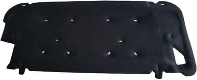 Isolatiemat Motorkap - Geluiddempend Katoen - Motor Bescherming - Brandwerend Schuim - 450 g - Zwart