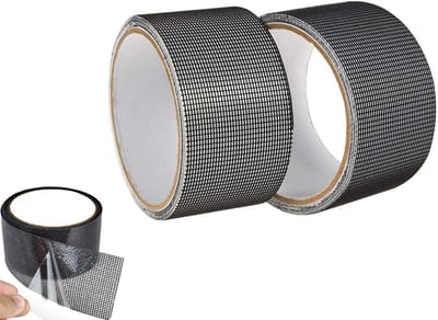 Hor Reparatie Tape - Muggengaas Plakband - Raamhor Tape - Hor Reparatietape - Vliegengordijn Tape - Horrengaas Tools - Geschikt Voor het repareren van ramen en deuren - Deurhor / Raamhor Repareren - Raamhor Tape - Zelf Je Hor Repareren - 2Stuks