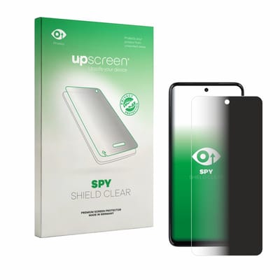 upscreen - privacy screenprotector voor Motorola Moto G37 - Folie Beschermfolie Blauwlichtfilter