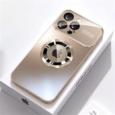 Coque de téléphone magnétique dépolie de luxe pour iPhone 16 15 11 12 13 14 Pro Max Protection complète de l'objectif Cadre en silicone Couvercle arrière mat Capuchon For iPhone 15 Plus