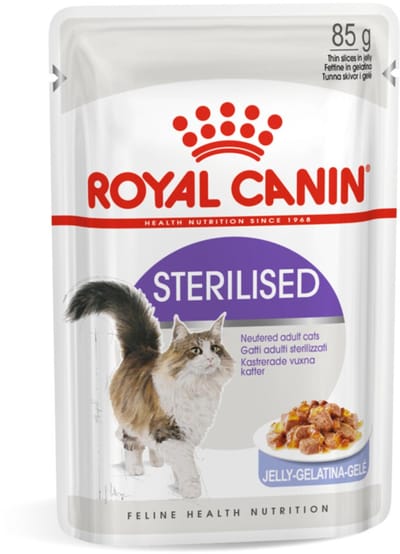 Royal Canin - Sterilised Jelly Kattenvoer Nat - 48 x 85 gr