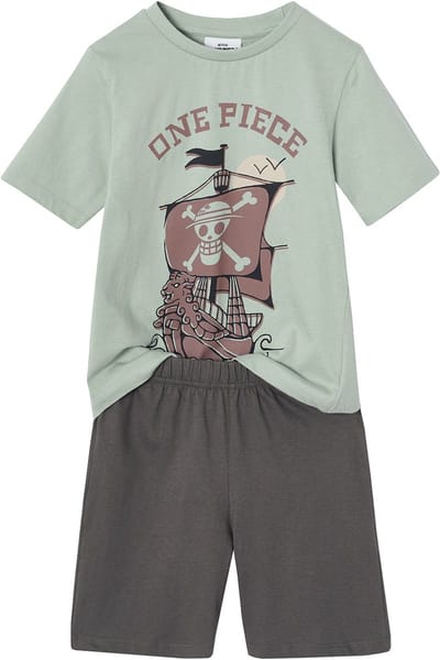 ONE PIECE Pyjashort One Piece® met twee kleuren