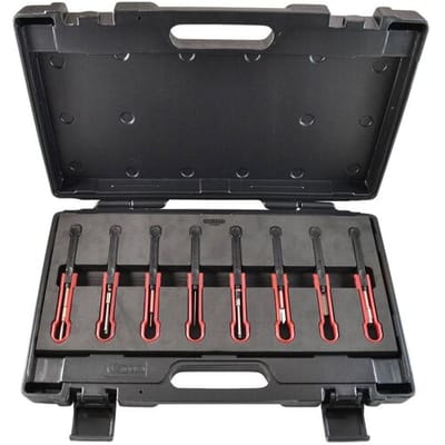 KS Tools 154.0145 AUTO-ontgrendelingsgereedschapsset voor de oudere voertuiggeneratie, 8-delig