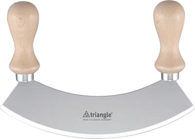 Triangle Wiegemes 23cm – Ambachtelijk Solingen Staal met Beukenhout Heft