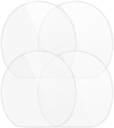 Tafeltennis Racket Beschermfolie - Bat Beschermer - Racket Onderhoud - Krasbestendig Ontwerp - 4 Stuks - Transparant