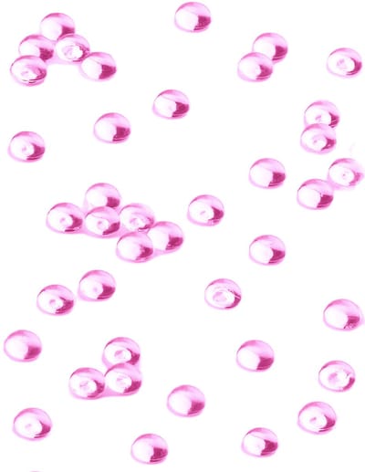 HOBI - Platte fuchsia regendruppelparels 50 gr