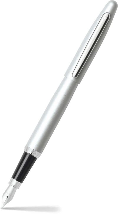 Sheaffer Vulpen - VFM - Zwart en Zilver met Chroom - Penpunt M