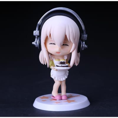 10CM Anime SUPER SONICO Figuur Vijf Modellen Standaard Animatie Model Speelgoed Cadeaus Verzameling Decoratie Ornamenten PVC No box