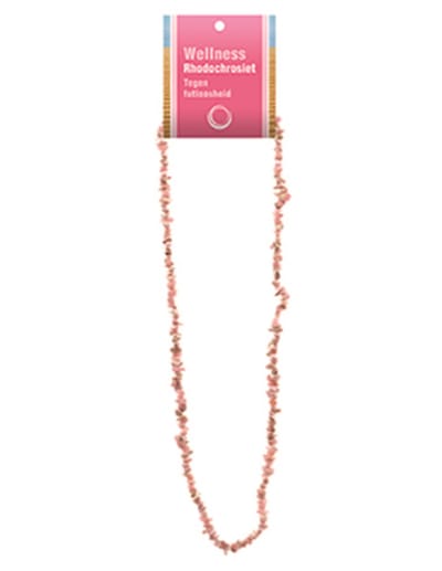 Rhodochrosiet splitketting + kaart