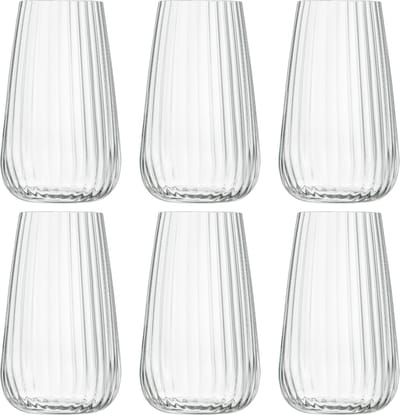 Luigi Bormioli Speakeasy Swing - Waterglas - Cocktailglas - Longdrinkglas - 57 cl - 6 stuks