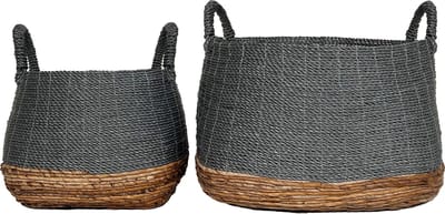 Mand - Opbergmand - Opberger - Wasmand - Plantenmand - Speelgoedmand - FONU XL - Little Lofts Interior