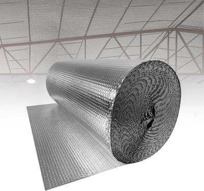Isolatie Folie - Reflecterende Folie - Warmte Isoleren - Waterdicht Geluidsdicht - 1 x 30 m - Zilver