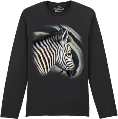 Keeping Close - Zebra The Coloured House Longsleeve T-shirt XXL