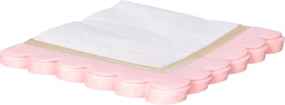 Givi Italia Feestservetten - 16x - baby shower - 3 laags - 33 x 33 cm - geboorte