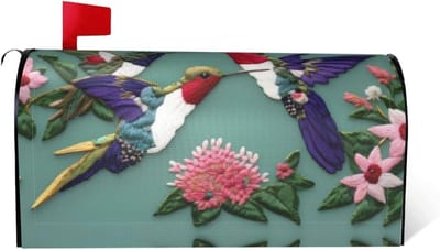 Brievenbus Cover - Brievenbushoes Post - Tuin Decoratie - Magnetische Bevestiging - 457 cm X 533 cm - Zwart