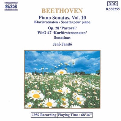 Jeno Jandó - Beethoven: Piano Sonatas 10 (CD)
