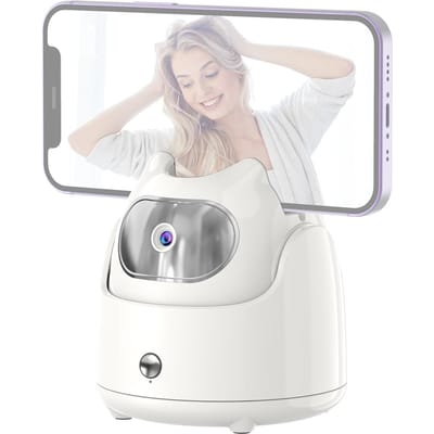 AI Auto Gezichtstracking Gimbal Desktop Selfie Stabilisator voor Telefoon Robot Cameraman 360 graden Rotatie Nee