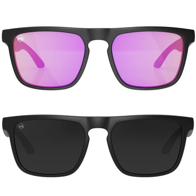 MowMow 2-pack Zonnebril - Gepolariseerd - Heren - Dames - HELIOS collection