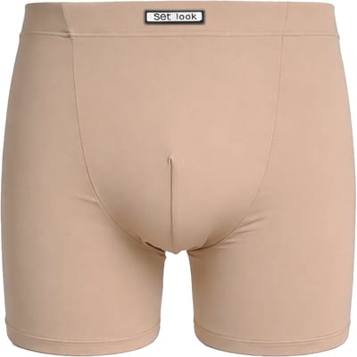 Set-Look microfiber boxershort 1878  - XL  - beige