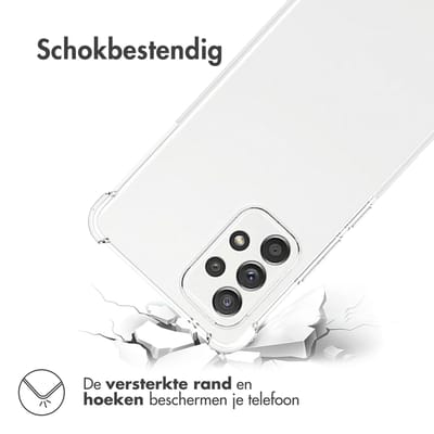 imoshion Hoesje - Geschikt voor Samsung Galaxy A53 - Shockproof Case - Transparant