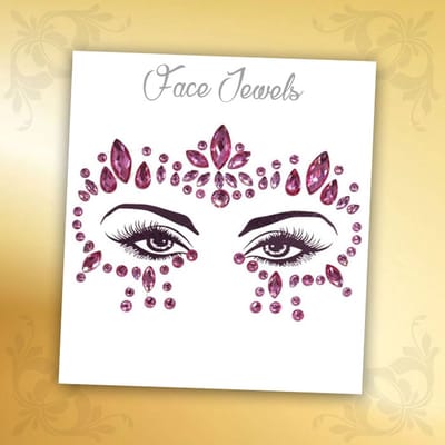 Glitter Face Jewels Diamant - Festival Zilver Glitters - Steentjes Strass met Plaklaag - Plak Diamantjes voor Lichaam en Gezicht - Rhinestone Diamonds Gems Euphoria - Versiering Make-up