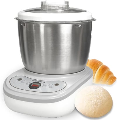 Deeg Mixer - Keukenmachine Deegmaker - Brood Bakken - Fermentatie Constante Temperatuur - 7 Liter Capaciteit - Grijs