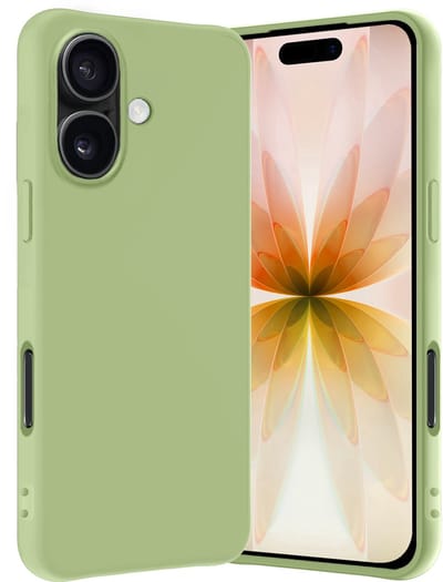 Hoes - Geschikt voor Apple iPhone 17 - Sterk & Shockproof - Hoesje Cover - Siliconen Case - Groen