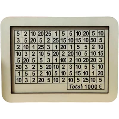500/3000/10000 Euro Houten Spaarpot met Teller Spaarvarken Munt Contant Geld Container Kinderen Volwassenen Geld Besparen Koffer Vintage Spaarpot