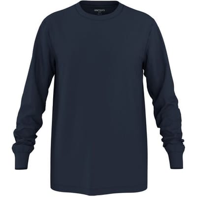ESMARA MEN Heren longsleeve (Marineblauw, M)