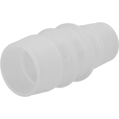 Connecteur de valve d'air d'aquarium Diamètre variable Droit Plastique transparent blanc Tuyau d'air pour aquariums Pompes à eau Type 5