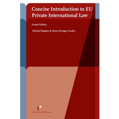 Concise Introduction To Eu Private International Law - Michael Bogdan
