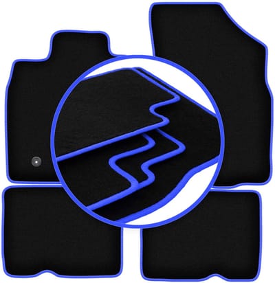 CARLUX-BLUE automatten voor: Dacia Duster I 4WD SUV (2010-2018)