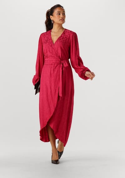 Freebird Blossom Dames - Jurk - Rood - Maat XS